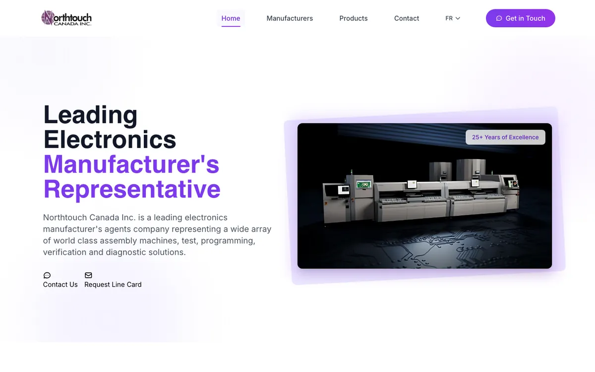 Northtouch Canada website